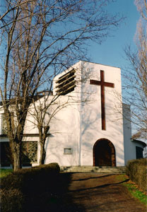 Foto: Außenansicht der Kirche